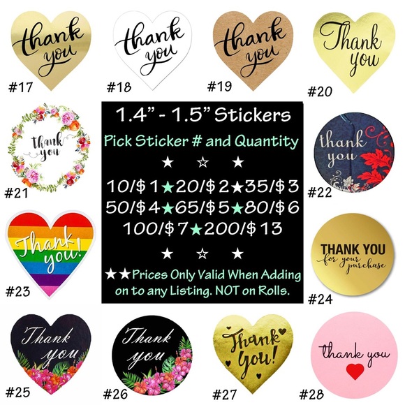 50 - 10X13 & 6X9 Holiday Mix Poly Mailer Combo - Picture 4 of 10